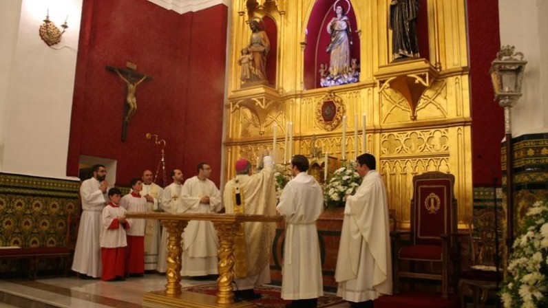 Bendición de la parroquia la Purísima Concepción de Las Navas de la Concepción