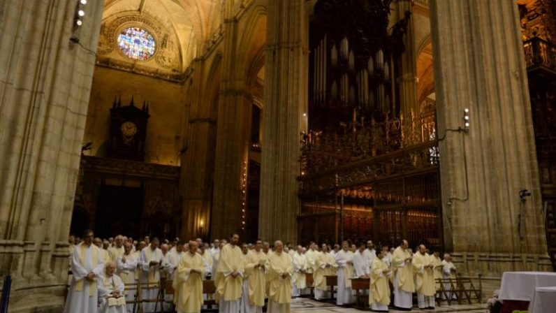 El clero sevillano se dará cita en la Catedral la mañana del Martes Santo