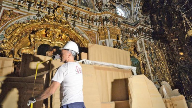 La iglesia de Santa Catalina encara la fase final de su restauración