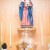 Bendición de la imagen de la Virgen del Rosario en S. Fco. de Asís