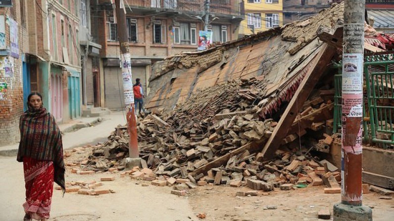 Plan de emergencias de Cáritas con Nepal