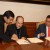 Firma del convenio con la Fundación Cajasol para la restauración de cuatro lienzos