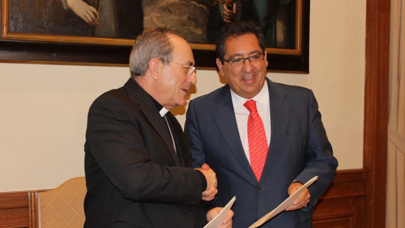 Convenio con la Fundación Cajasol para la restauración de cuatro lienzos