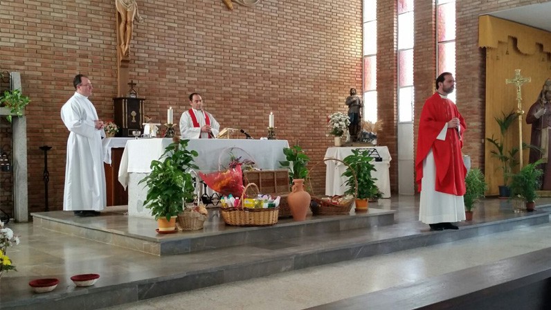 Misa de clausura del primer año de Misión en El Priorato