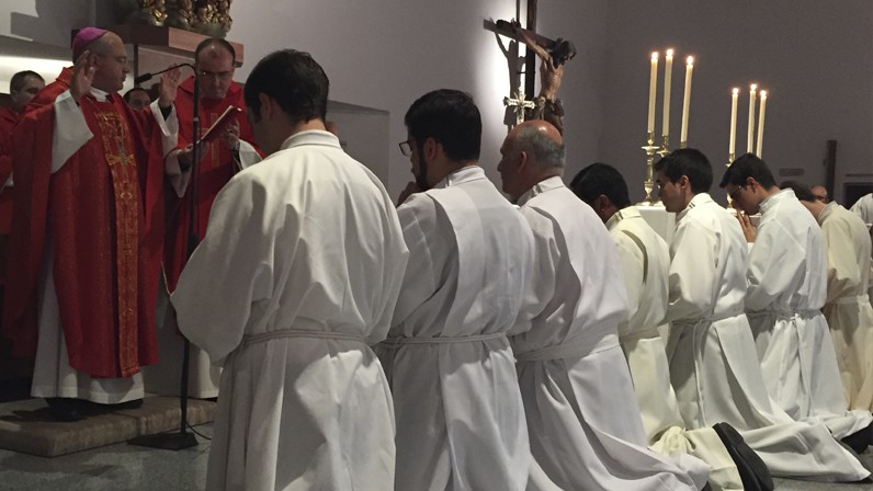 Siete seminaristas admitidos a las Sagradas Órdenes