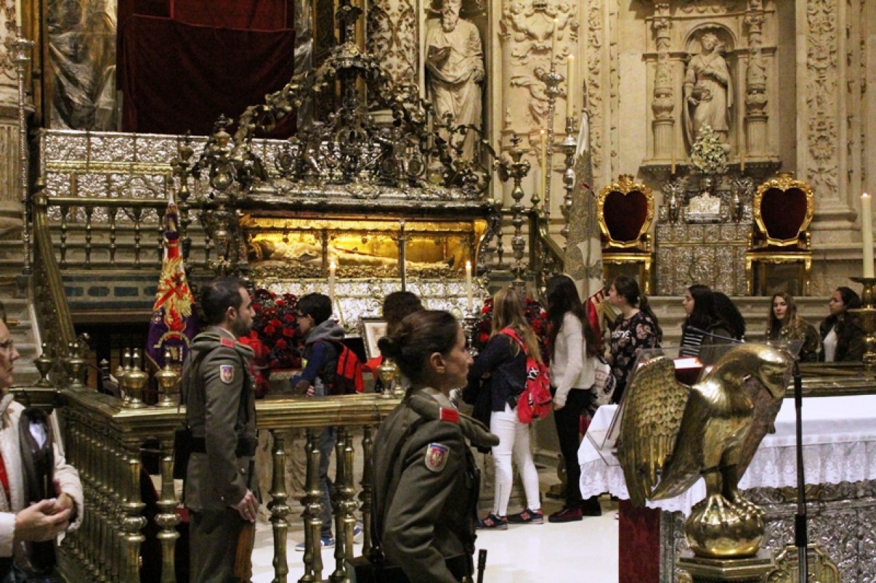 Conmemoración de la festividad de San Clemente en la Catedral de Sevilla