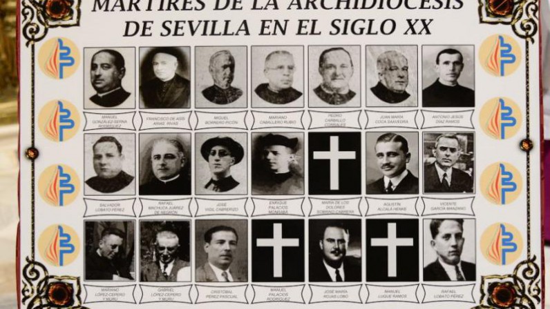 El Papa reconoce el martirio de veinte sacerdotes, seminaristas y laicos sevillanos en 1936