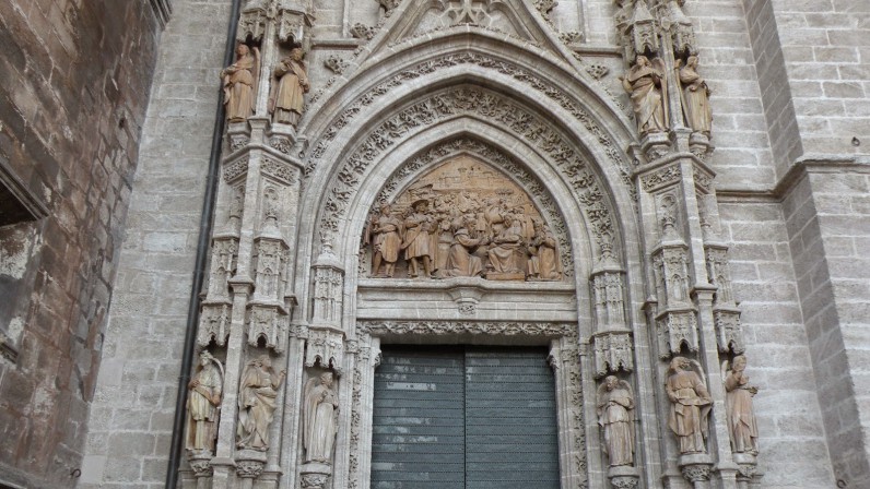 La Puerta de Palos de la Catedral de Sevilla