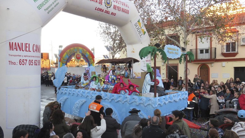 Participación eclesial en las cabalgatas de Reyes de Lora y Mairena del Alcor