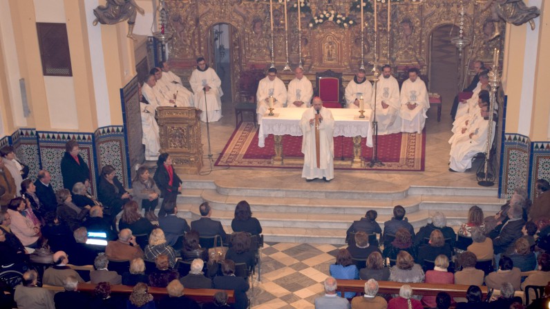 El Obispo auxiliar inaugura el Año de la Misericordia en el Santuario de Loreto