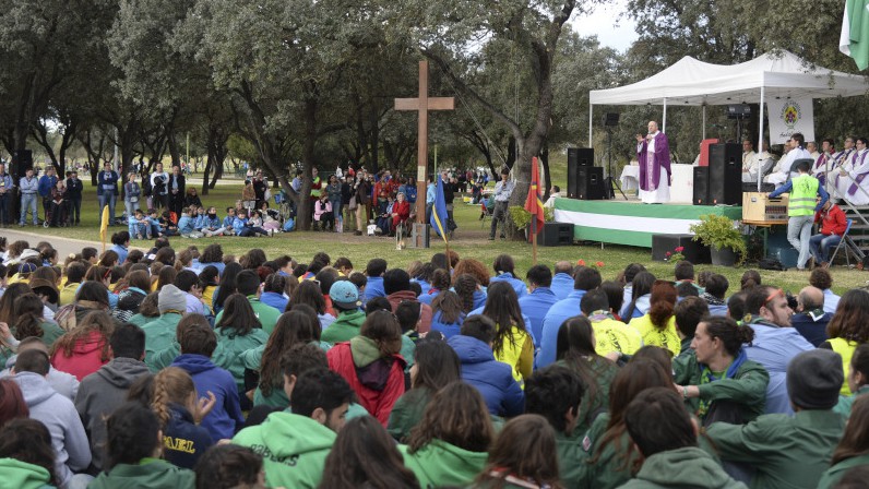 Los Scouts Católicos de Andalucía se reúnen en Sevilla para celebrar el San Jorge Federativo