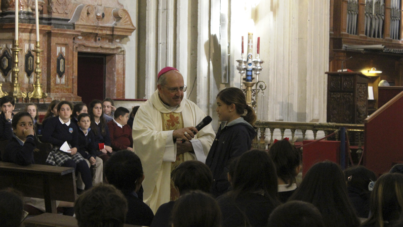 Los colegios diocesanos peregrinan a la Catedral