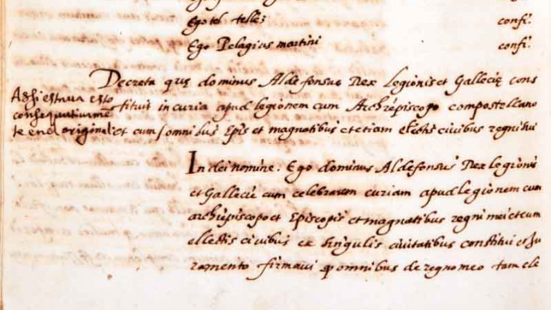 La UNESCO certifica un documento de la Colombina como el referente más antiguo de la institución parlamentaria