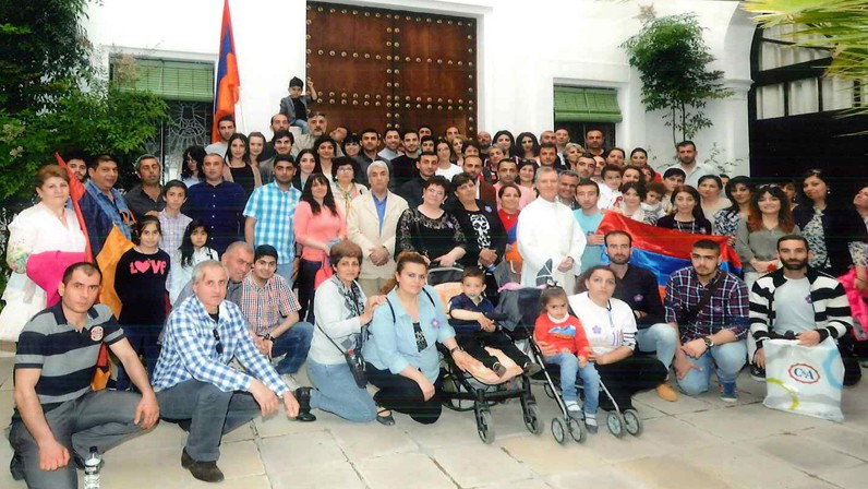 Celebración de la Pascua con los armenios apostólicos en Sevilla