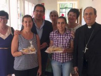 El Arzobispo y el presidente de la Fundación Cajasol visitan APASCIDE