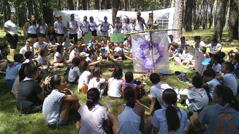 Los campamentos del Movimiento Scouts en Sevilla se llevan un “sobresaliente”