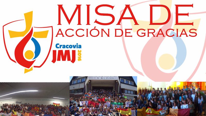 Misa de acción de gracias por los frutos de la JMJ 2016