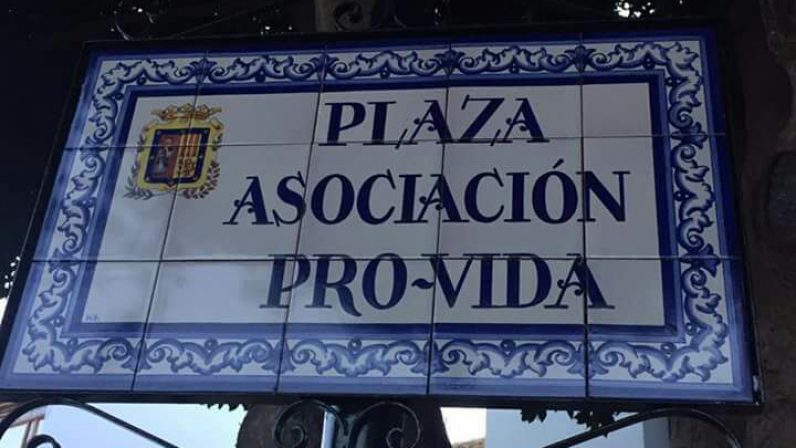 Nueva plaza Asociación Pro Vida en Mairena del Alcor