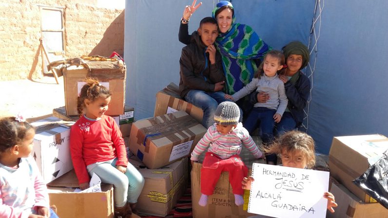 La caridad desde Alcalá de Guadaíra hasta los campos de refugiados saharauis