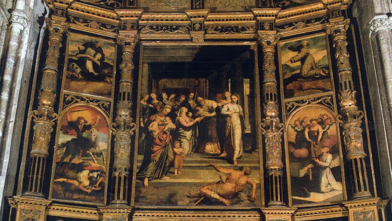 PRESENTACIÓN DEL NIÑO JESÚS EN EL TEMPLO de la Catedral de Sevilla