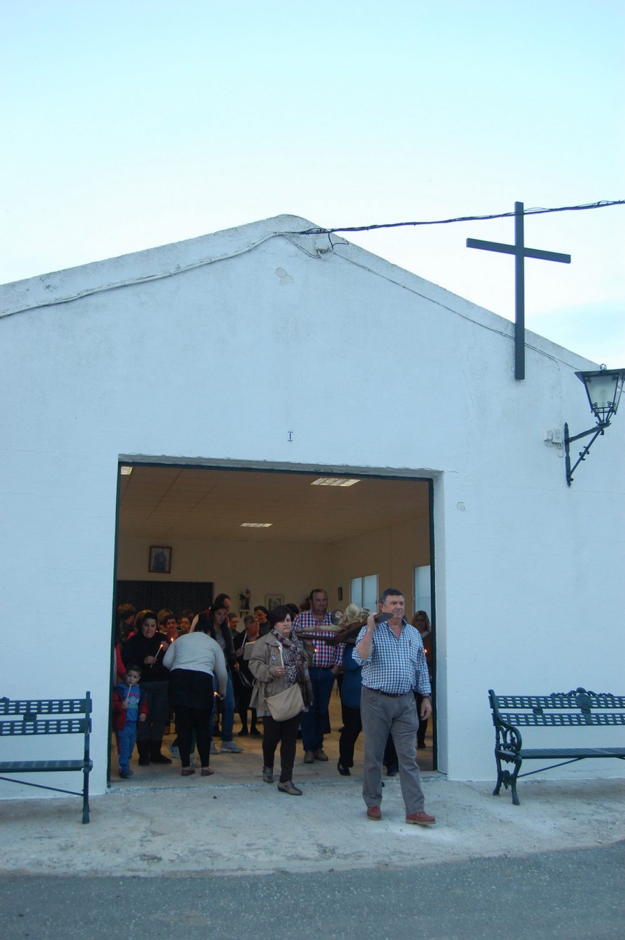 Vía Crucis en El Veredón, Lora del Río
