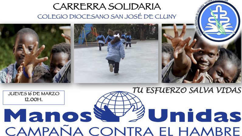 El Colegio San José de Cluny participa en una carrera a beneficio de Manos Unidas