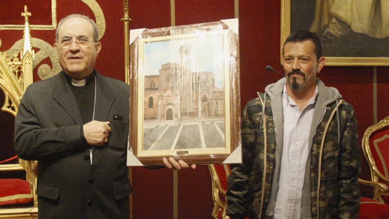 Encuentro de los presos con el Arzobispo de Sevilla