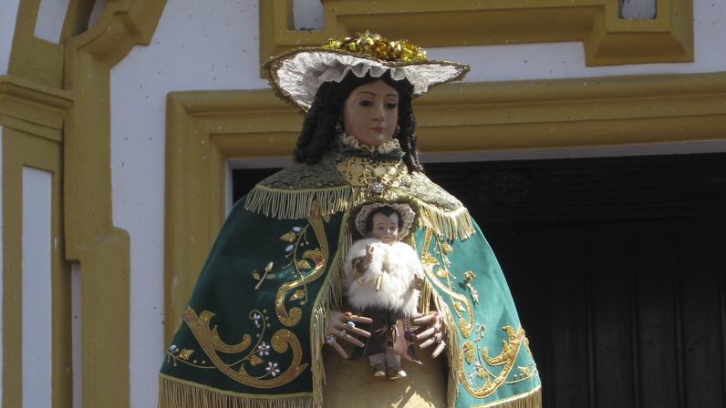 Actos centrales de la Venida de la Virgen de Escardiel a Castilblanco de los Arroyos