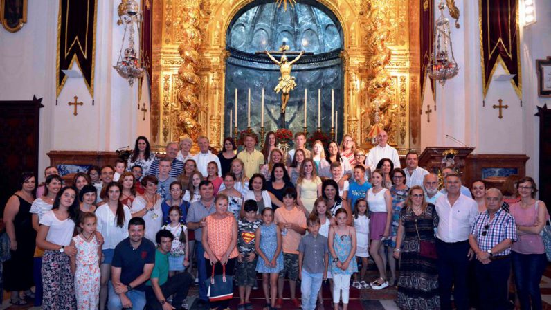 Celebración ecuménica en la Basílica del Cristo de la Expiración con niños bielorrusos