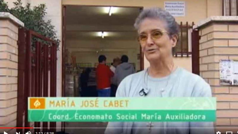 Homenaje a sor María José Cabet, fundadora del Economato María Auxiliadora