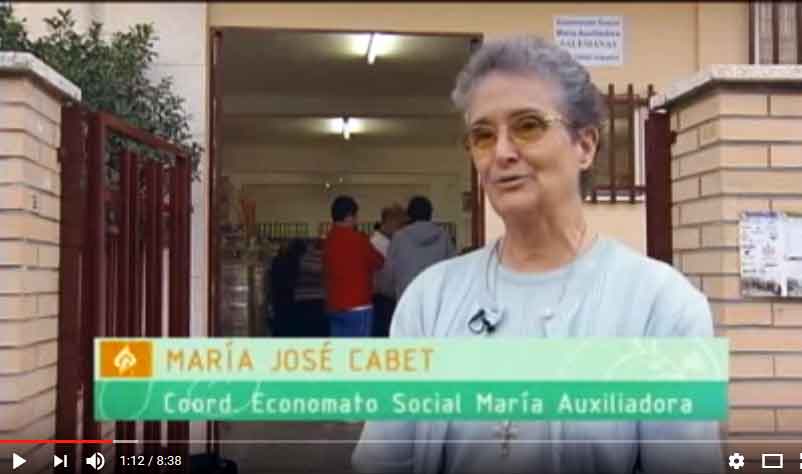 Homenaje a sor María José Cabet, fundadora del Economato María Auxiliadora