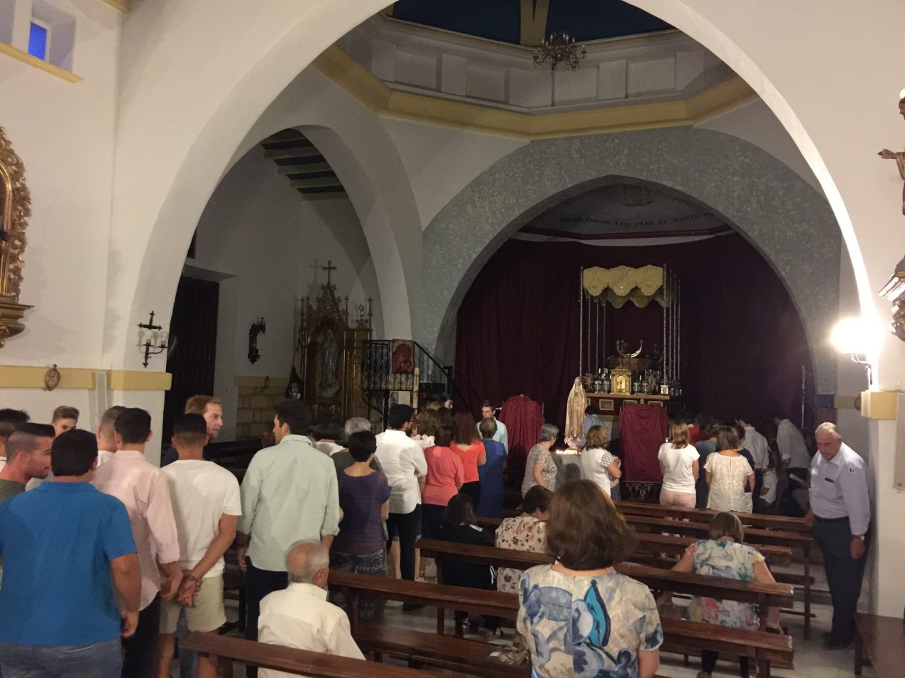 Cultos en honor a la Virgen de Fátima en Osuna