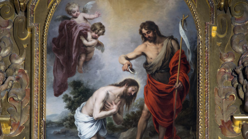 Año Murillo (IV): El bautismo de Cristo