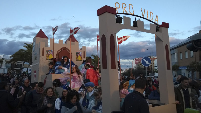 La Asociación Pro-Vida participa en la Cabalgata de Reyes Magos de Mairena del Alcor