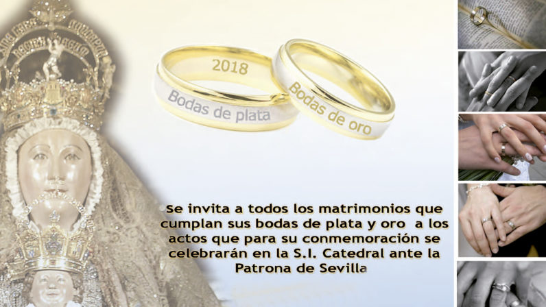 La Catedral acoge un año la celebración de las Bodas de oro y plaza matrimoniales