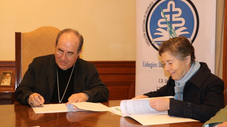 Acuerdo de cesión del Colegio Ntra. Sra. del Valle a la Fundación de Colegios Diocesanos