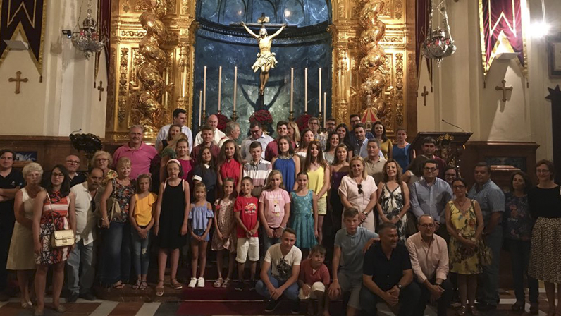 Celebración Ecuménica con niños bielorrusos en la basílica del Cristo de la Expiración