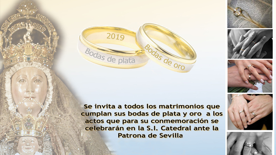 Bodas de Plata y Oro matrimoniales | Archidiócesis de Sevilla