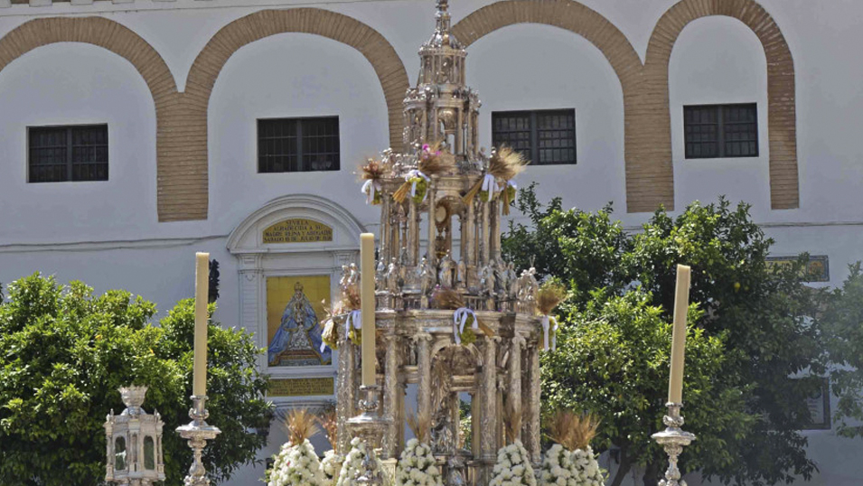Procesión del Corpus Christi 2019 en Sevilla