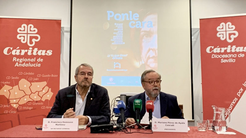 Cáritas Andalucía reclama los derechos de las personas sin hogar tras atender a más de 7.000 en 2018