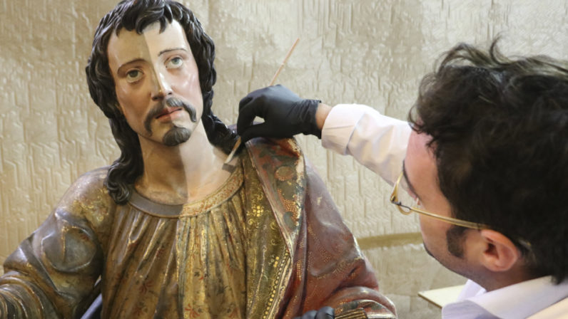Restauración de dos obras de Martínez Montañés del Convento Santa Clara