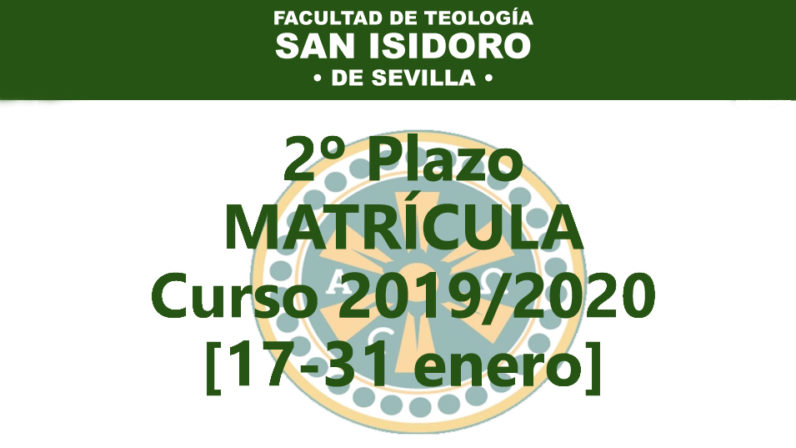 La Facultad de Teología de Sevilla abre hoy su segundo plazo de matriculaciones