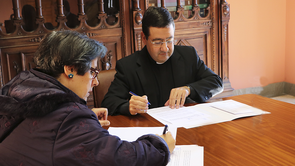 La Archidiócesis y el Colegio de Bellas Artes de Andalucía firman un convenio para la formación en conservación y restauración patrimonial