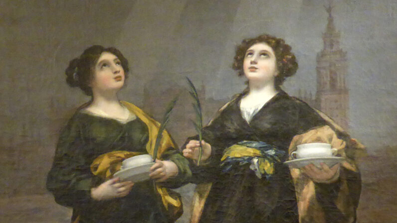 ‘Santas Justa y Rufina’, de Francisco de Goya