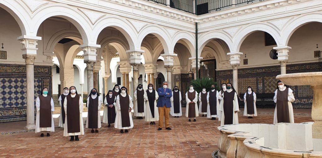 Las jerónimas del convento de  Santa Paula de Sevilla están libres de la COVID-19