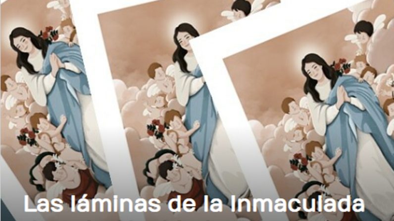 Último día para solicitar las láminas de la Inmaculada, el regalo solidario de esta Navidad