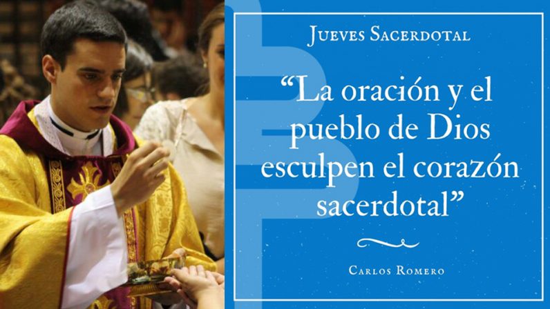 Jueves Sacerdotal. Carlos Romero fundamenta su sacerdocio en una amistad sincera con Jesús