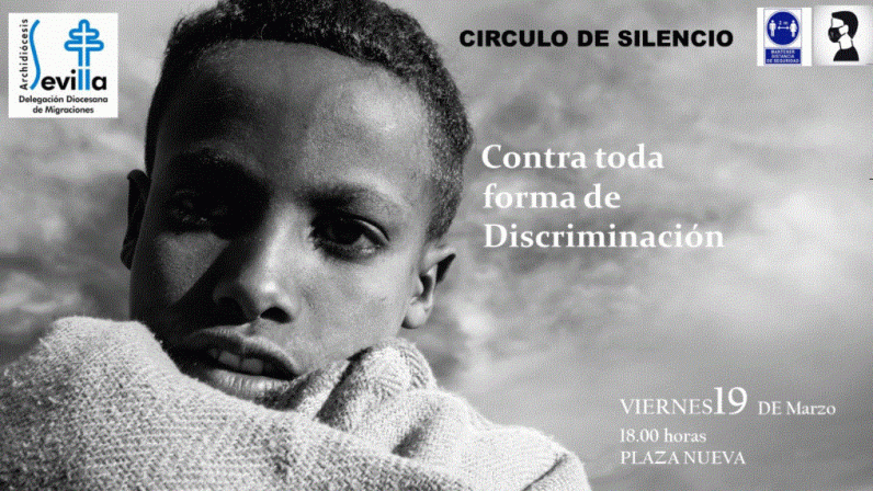 La Delegación de Migraciones organiza un Círculo de Silencio por las víctimas de discriminación