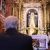 El arzobispo visita la basílica de la Esperanza Macarena