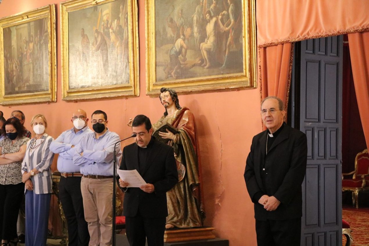 La Curia diocesana se despide de monseñor Asenjo